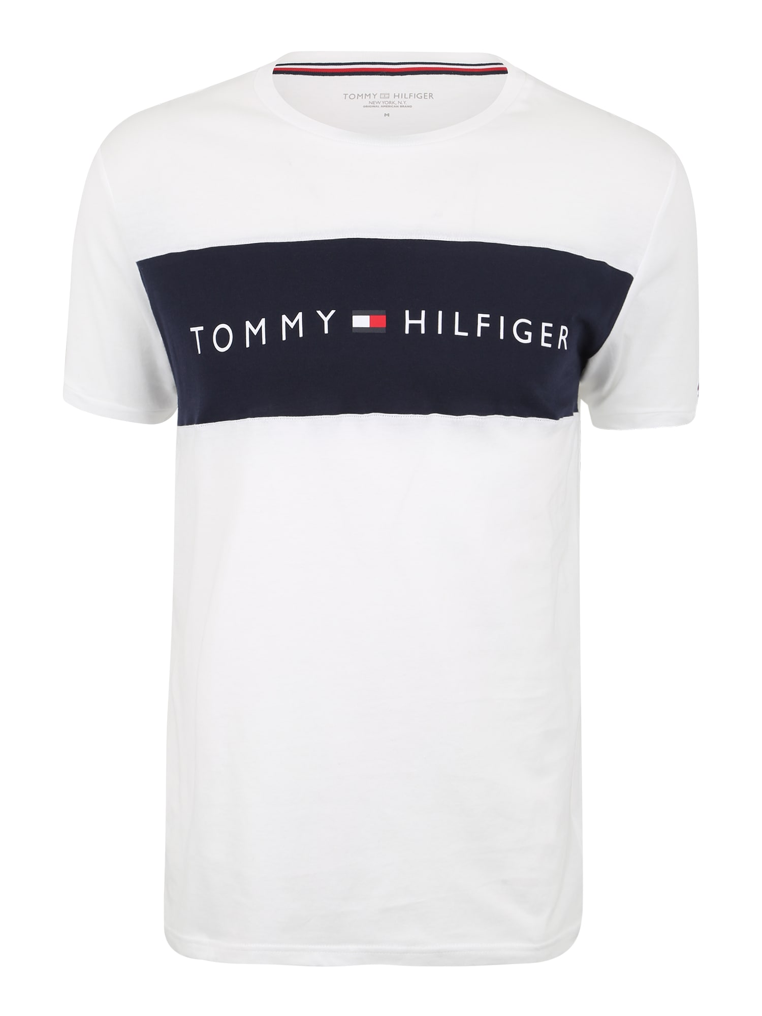 Tommy Hilfiger Underwear Majica  črna / bela