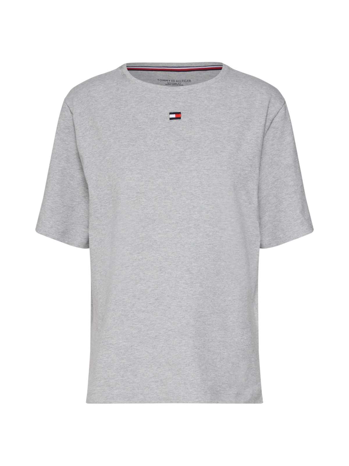 Tommy Hilfiger Underwear Majica za spanje  mornarska / pegasto siva / rdeča / bela
