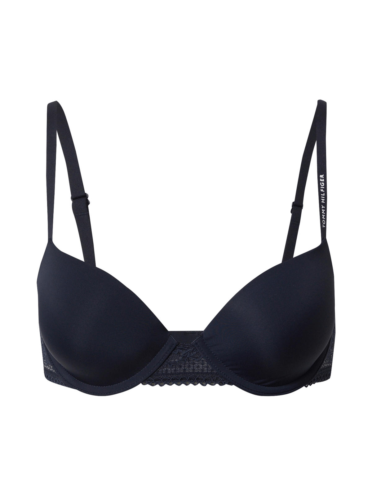 Tommy Hilfiger Underwear Nedrček  temno modra / bela