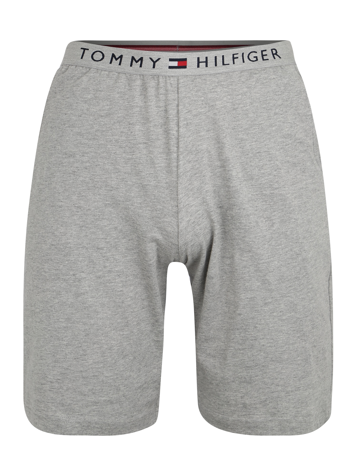 Tommy Hilfiger Underwear Spodnji del pižame  mornarska / pegasto siva / rdeča / bela