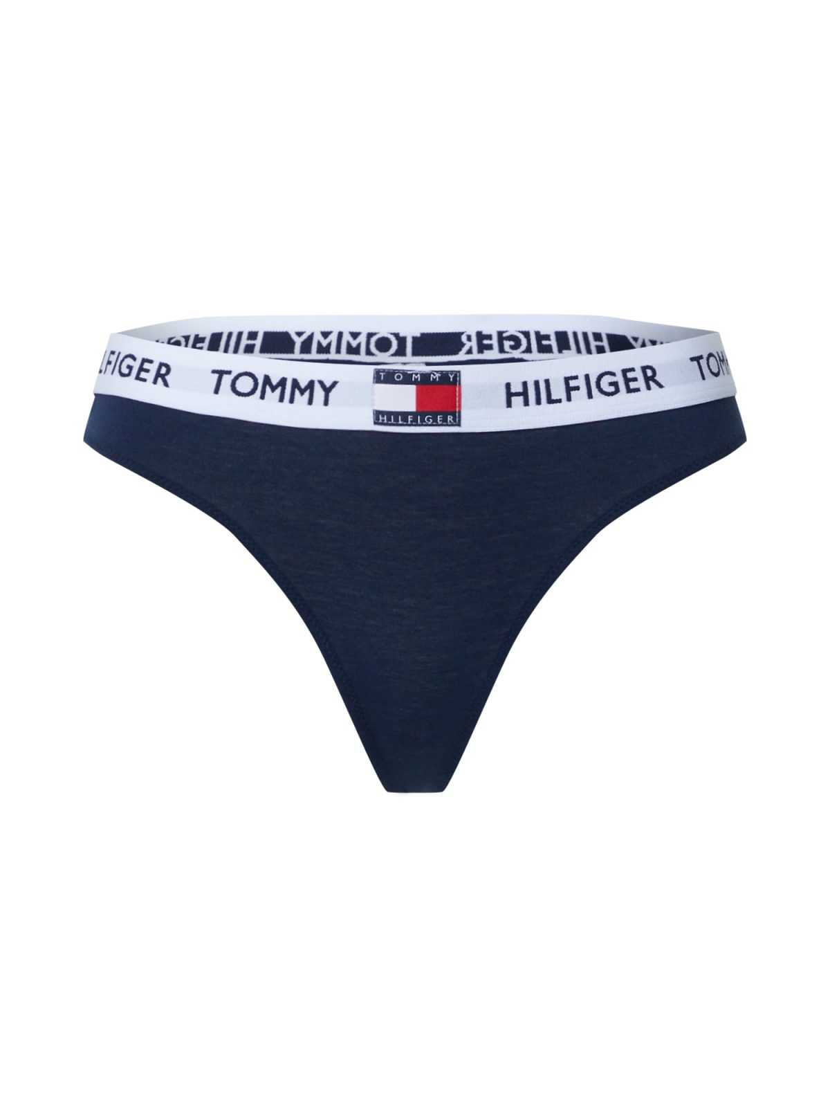 Tommy Hilfiger Underwear Tangice  mornarska / bela