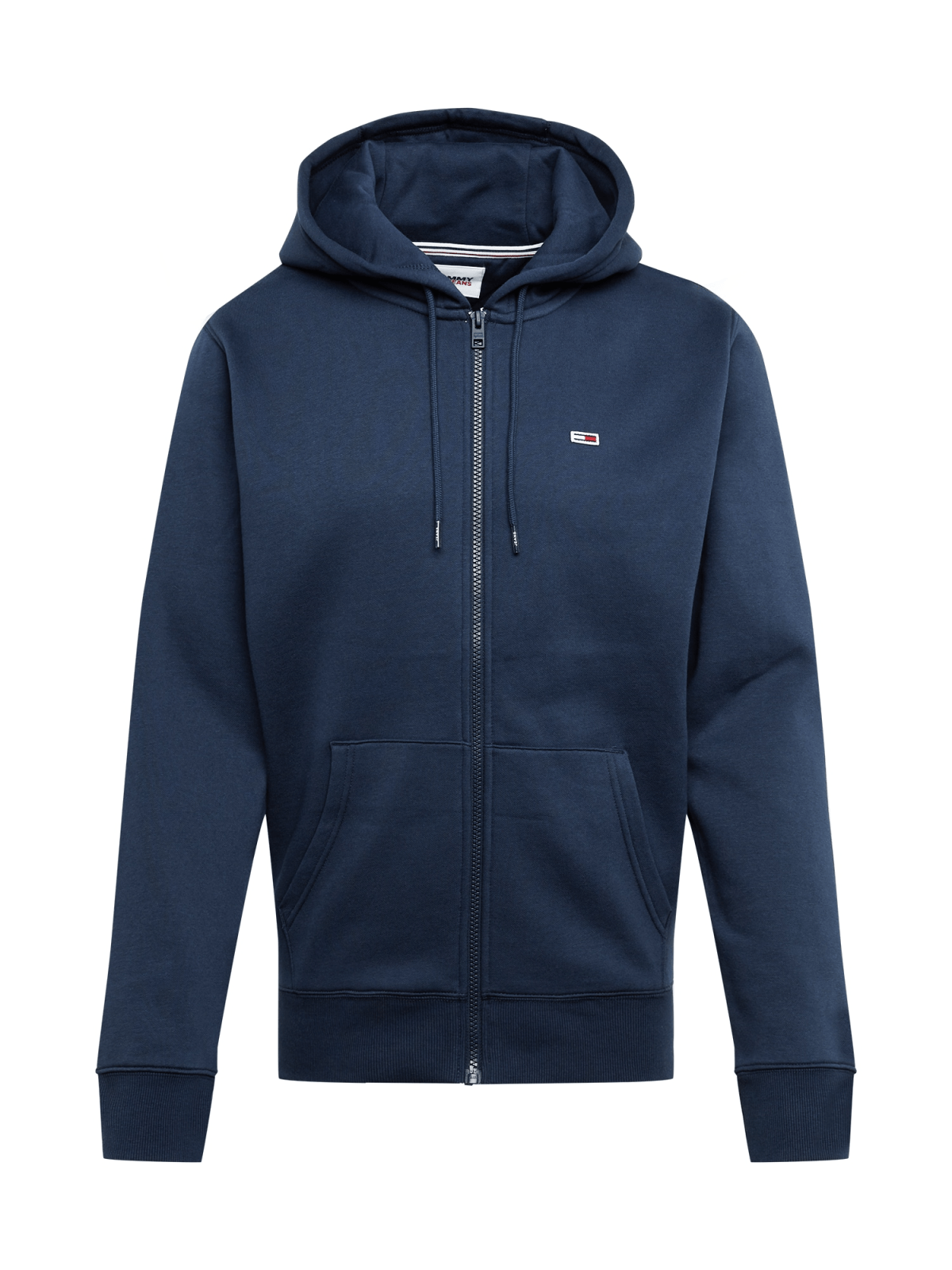 Tommy Jeans Jopa na zadrgo  mornarska / rdeča / bela