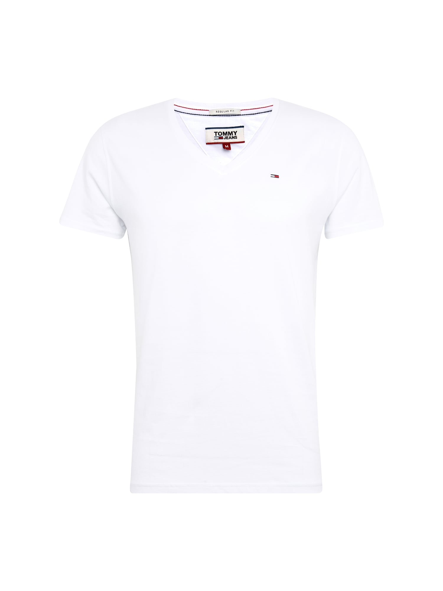 Tommy Jeans Majica  mornarska / rdeča / bela