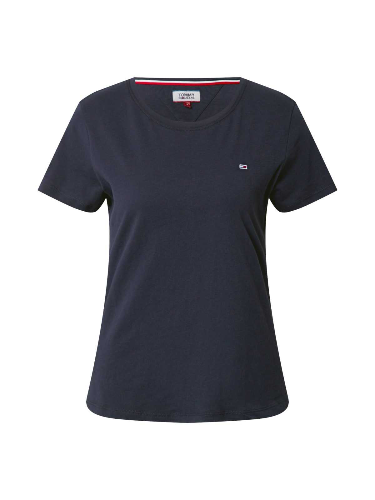 Tommy Jeans Majica  mornarska / rdeča / bela