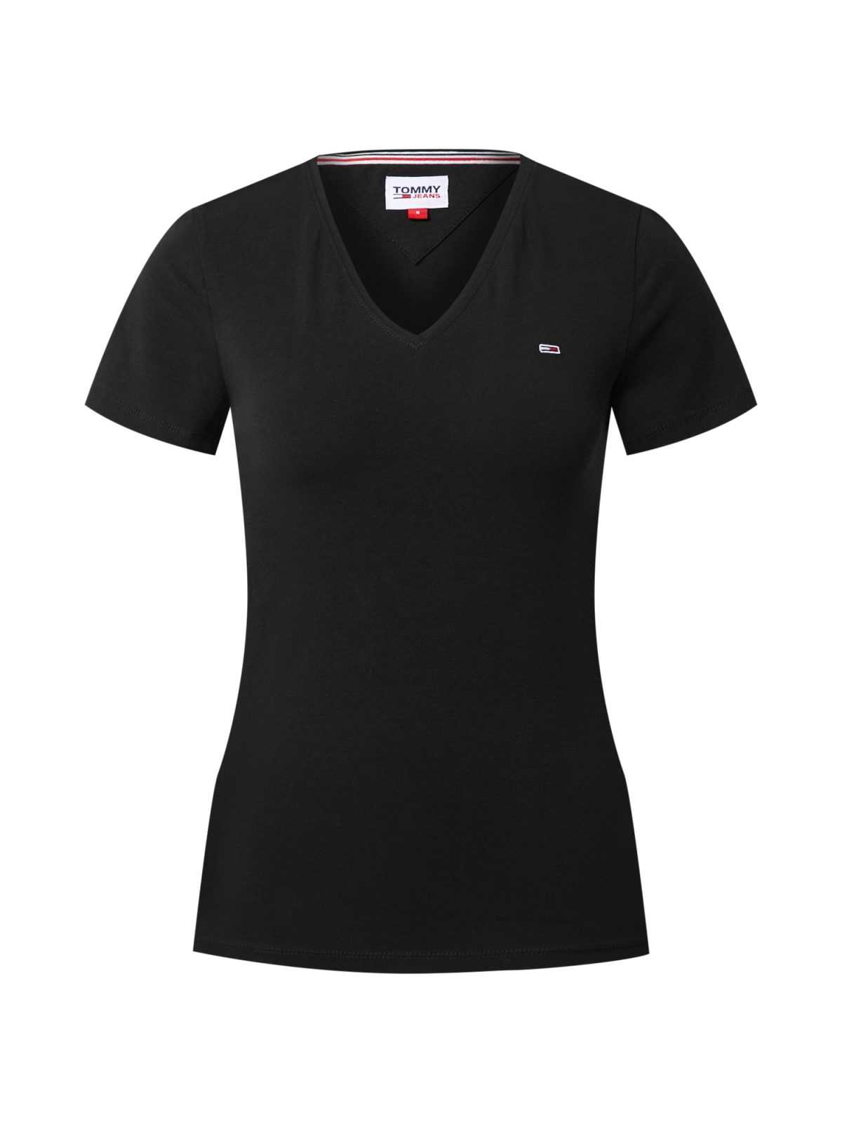 Tommy Jeans Majica  mornarska / rdeča / črna / bela