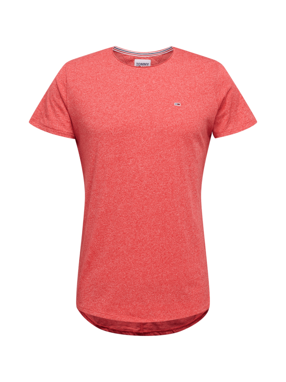 Tommy Jeans Majica  mornarska / rdeča / melona / bela