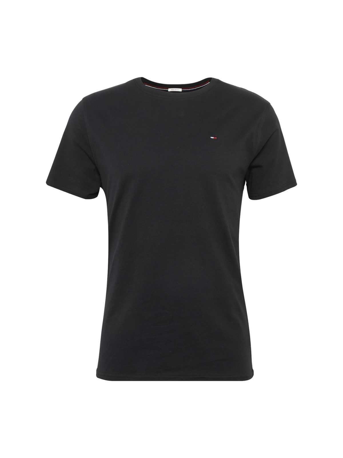 Tommy Jeans Majica  rdeča / črna / bela