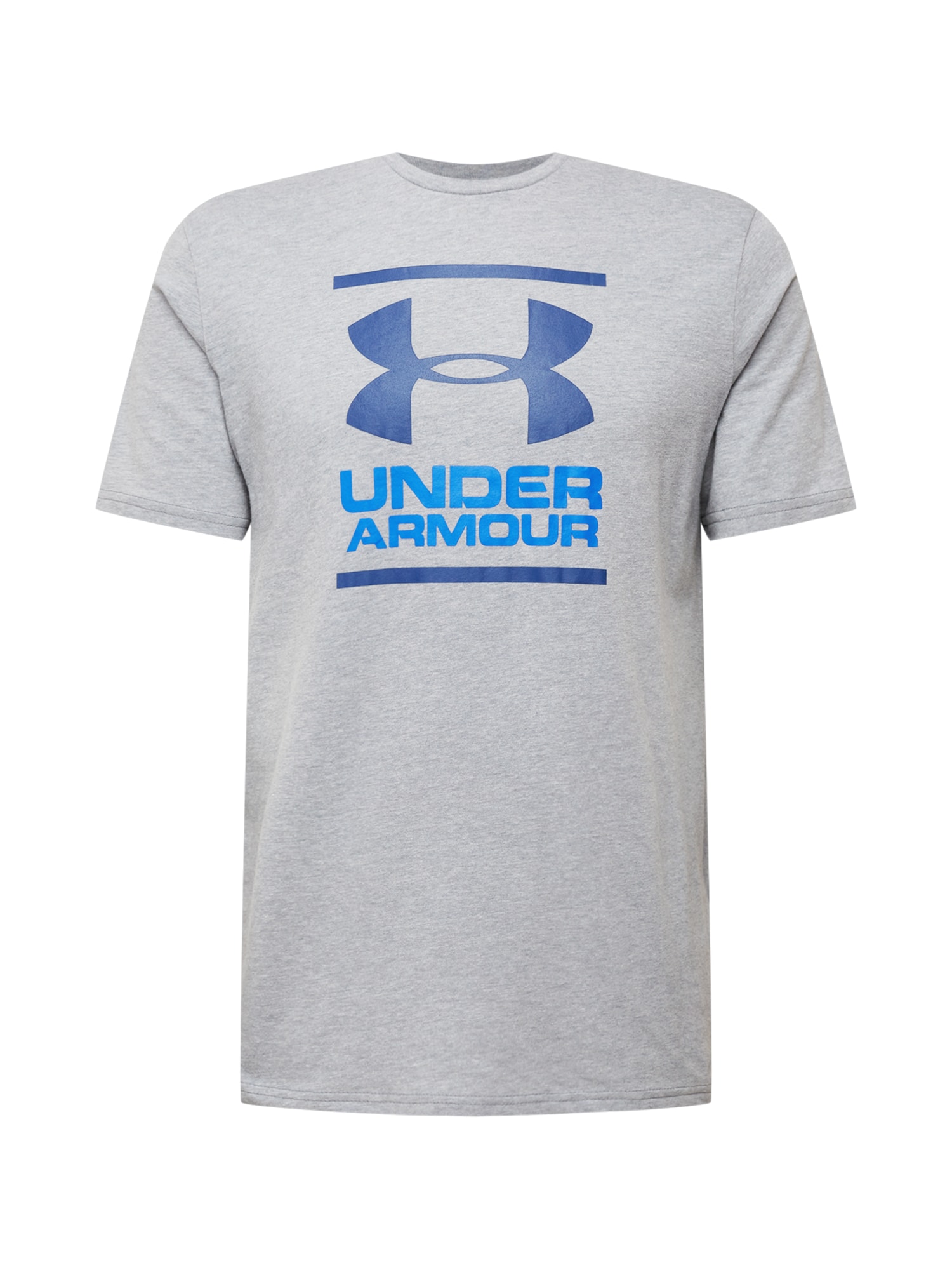 UNDER ARMOUR Funkcionalna majica 'Foundation'  modra / kraljevo modra / pegasto siva