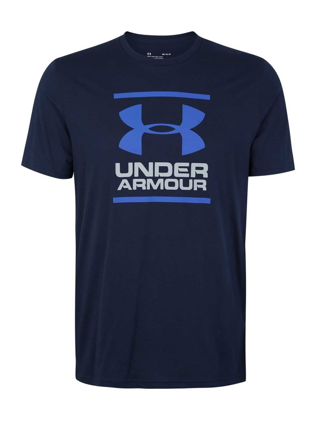 UNDER ARMOUR Funkcionalna majica 'GL Foundation'  mornarska / temno modra / svetlo siva