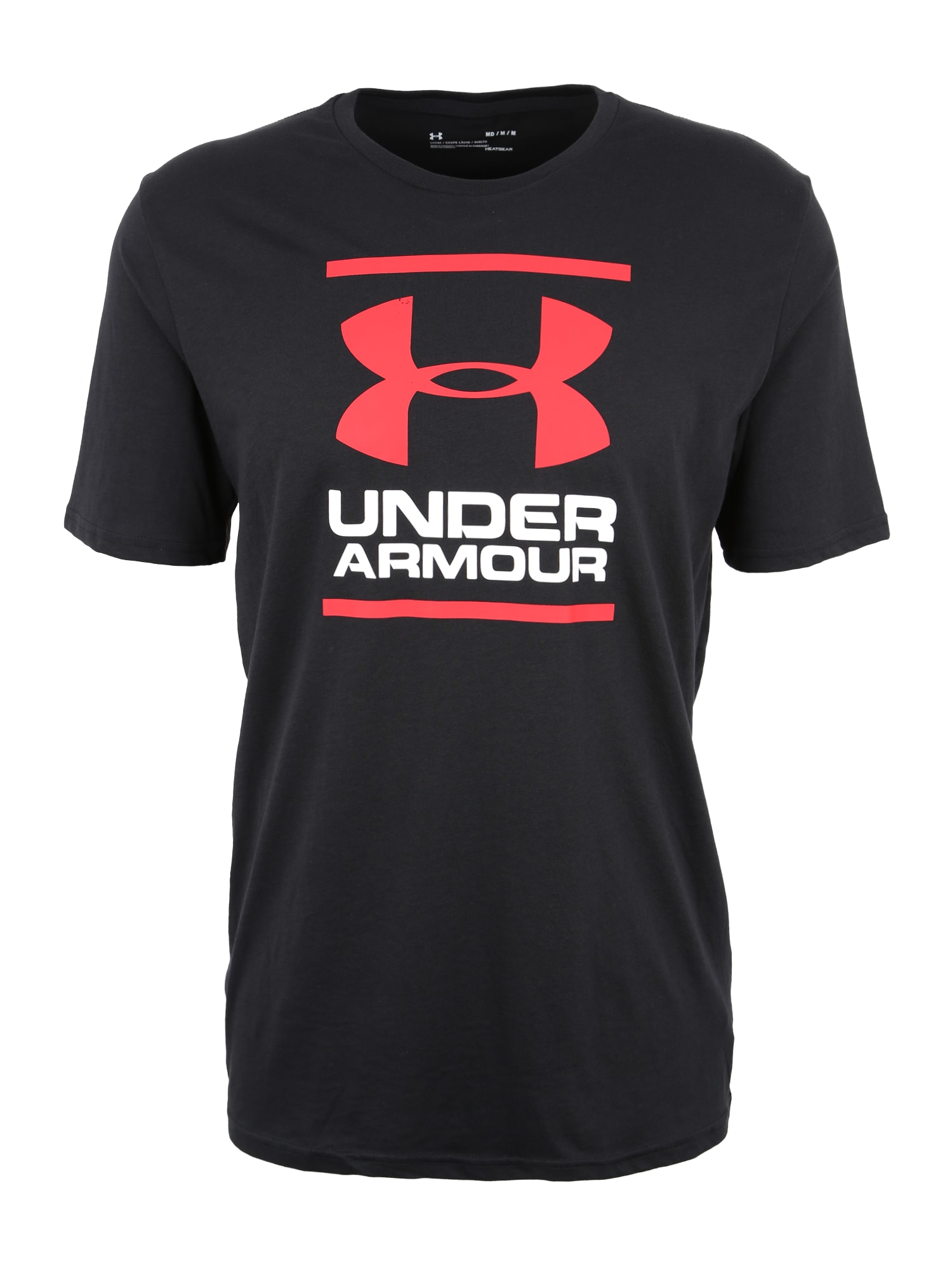 UNDER ARMOUR Funkcionalna majica 'GL Foundation'  svetlo rdeča / črna / bela