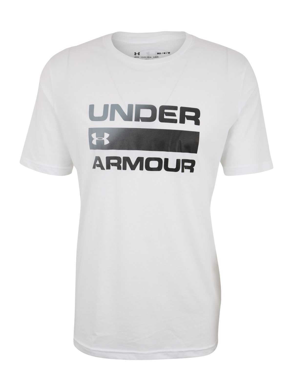UNDER ARMOUR Funkcionalna majica 'Team Issue'  črna / bela