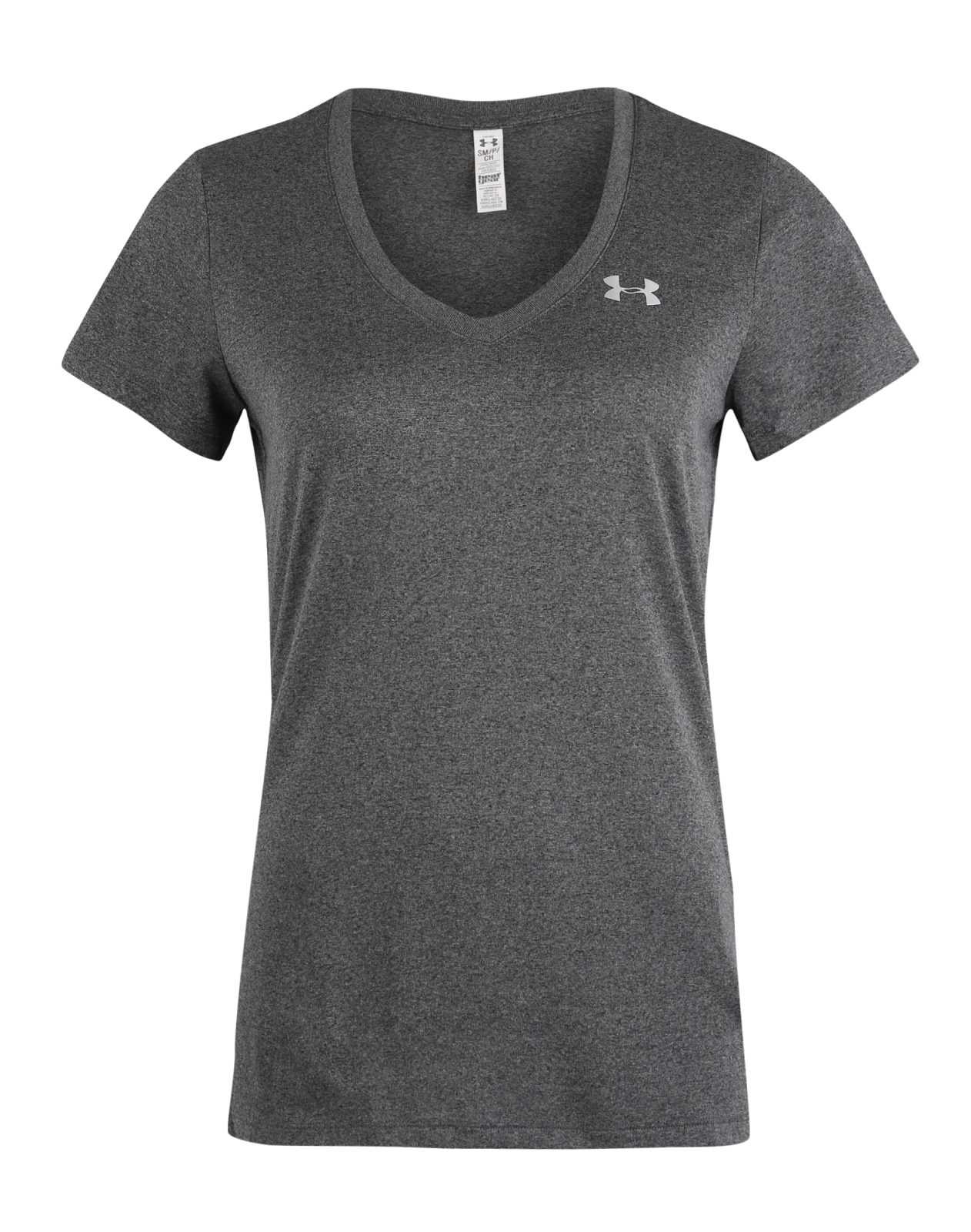 UNDER ARMOUR Funkcionalna majica  pegasto siva