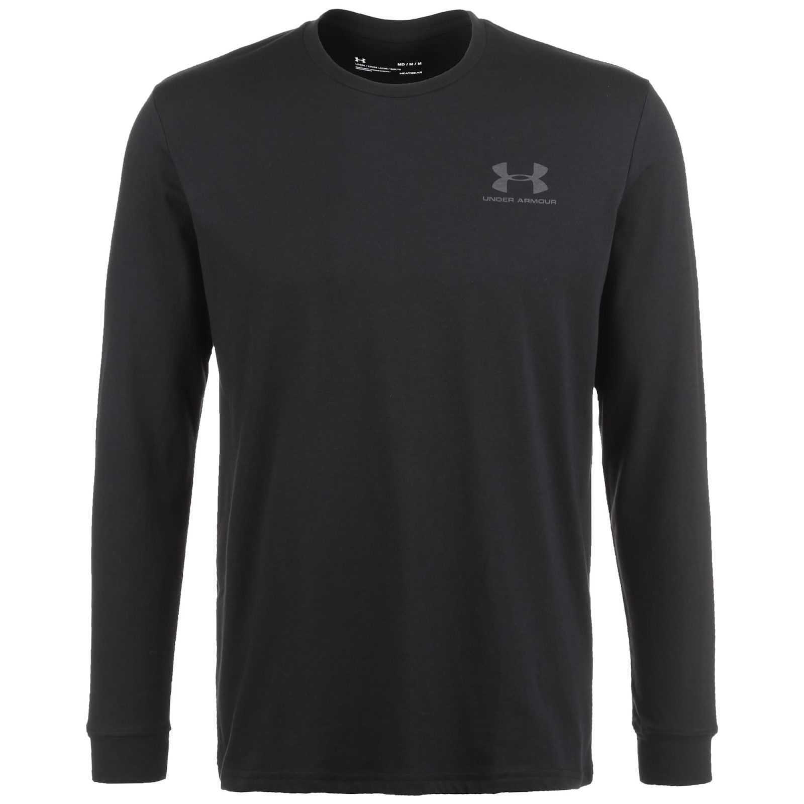 UNDER ARMOUR Funkcionalna majica  temno siva / črna