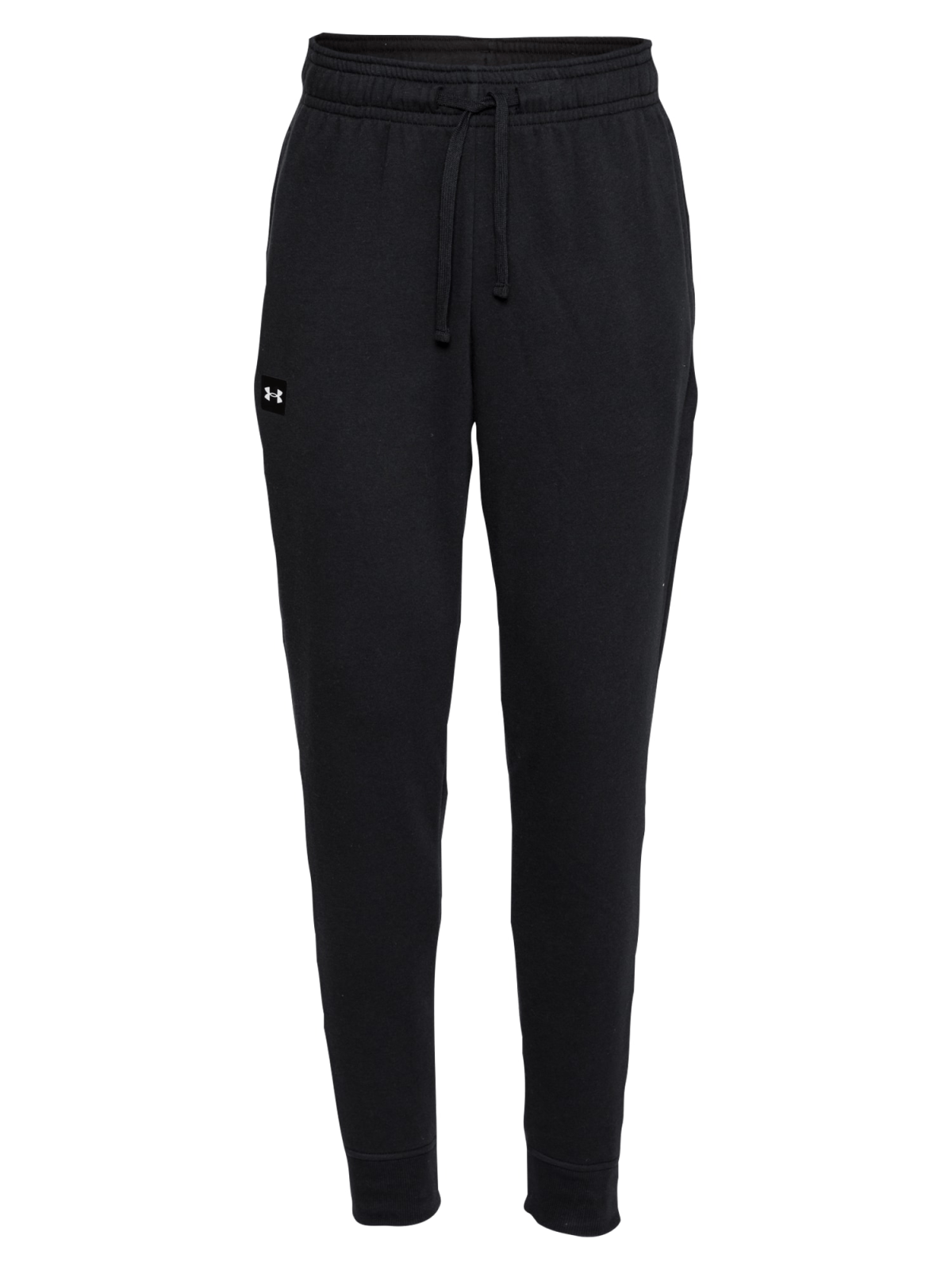 UNDER ARMOUR Športne hlače 'Rival'  črna / bela