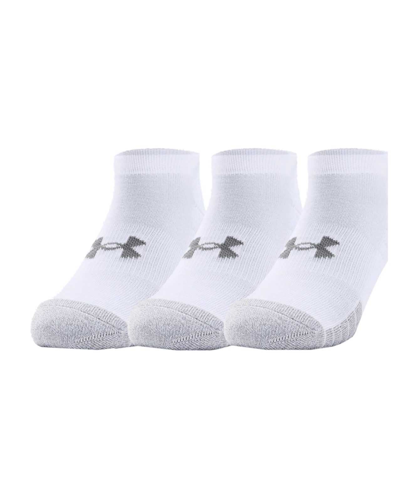 UNDER ARMOUR Športne nogavice  siva / bela
