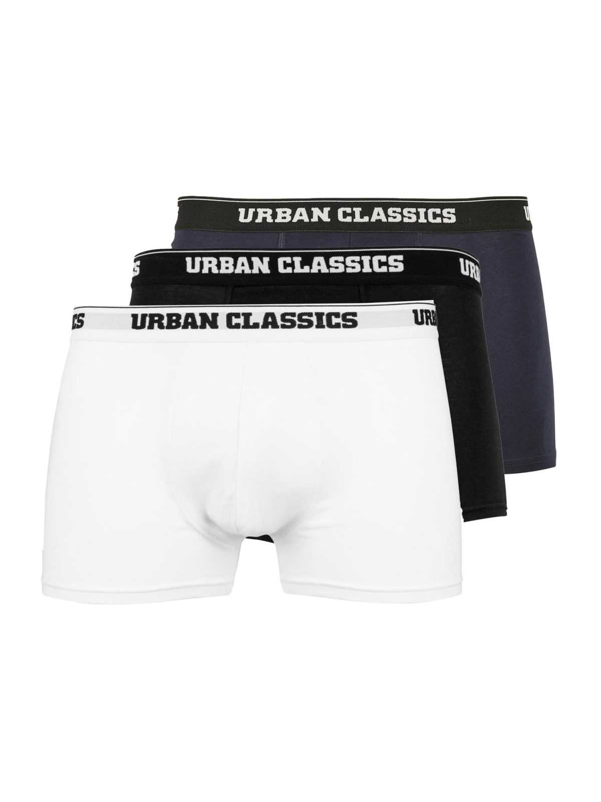 Urban Classics Boksarice  mornarska / črna / bela