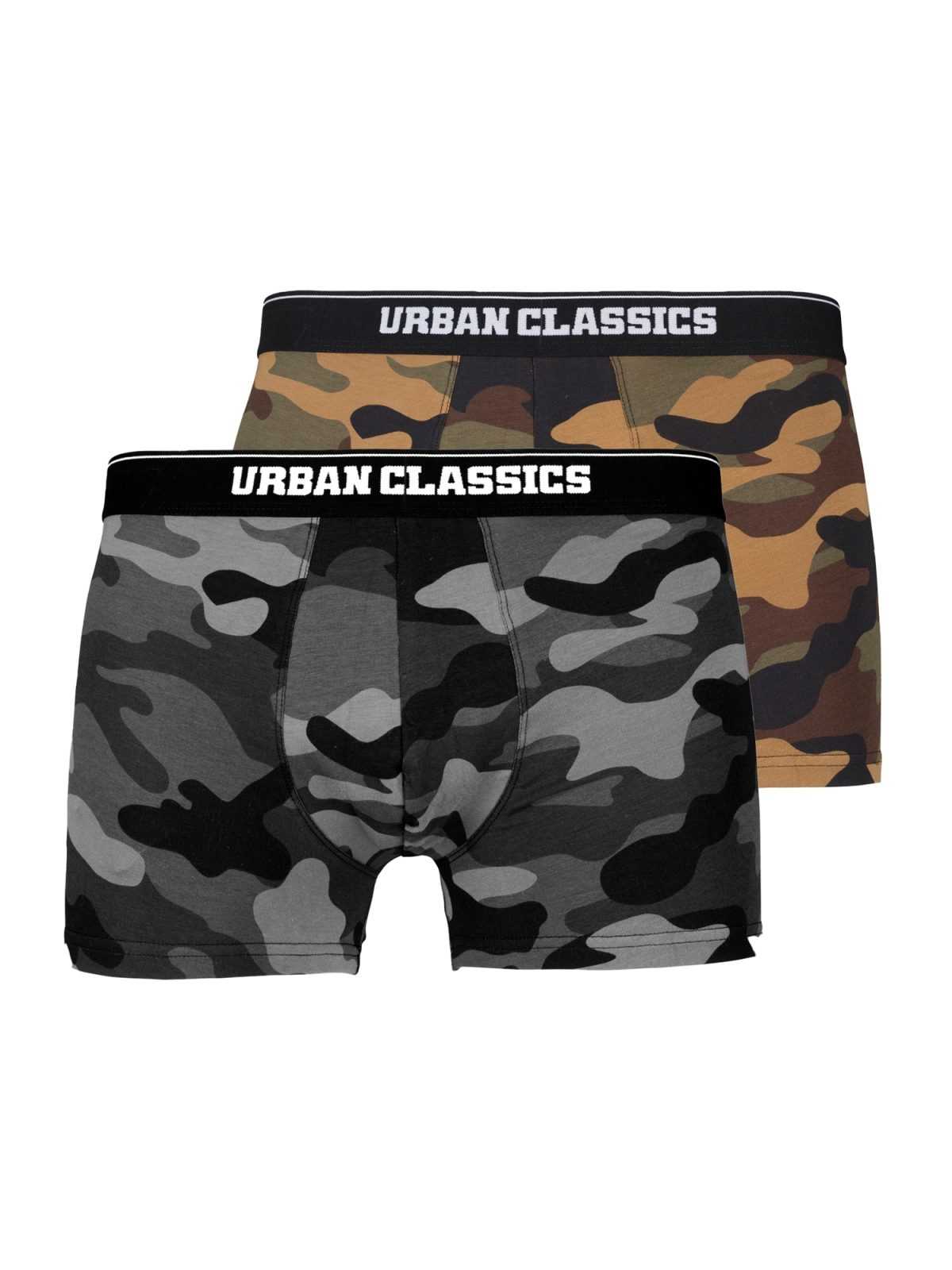 Urban Classics Boksarice  pesek / rjava / siva / kaki / črna