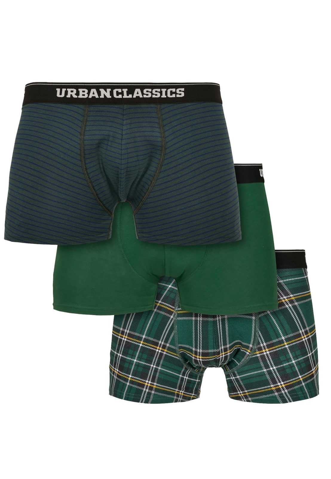 Urban Classics Boksarice  rumena / svetlo siva / temno zelena / črna / bela