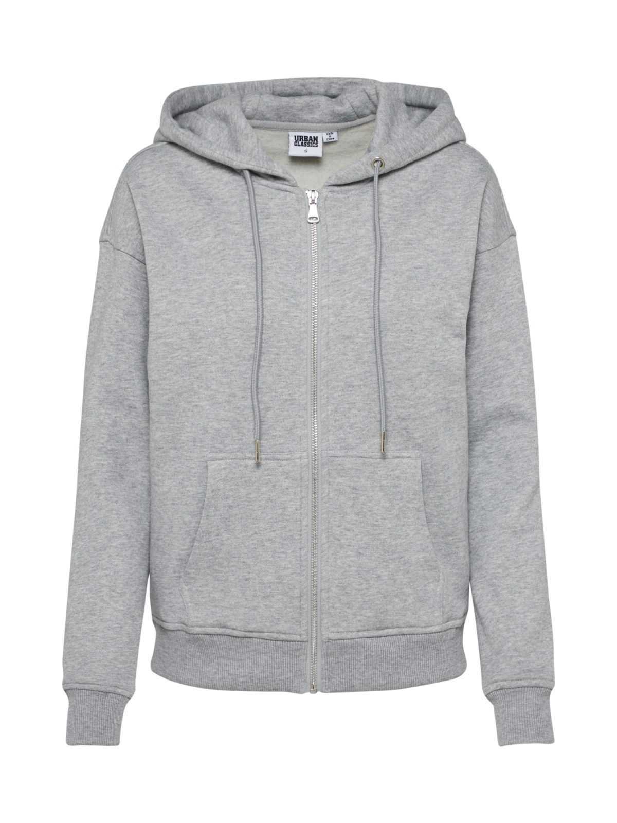 Urban Classics Jopa na zadrgo  pegasto siva