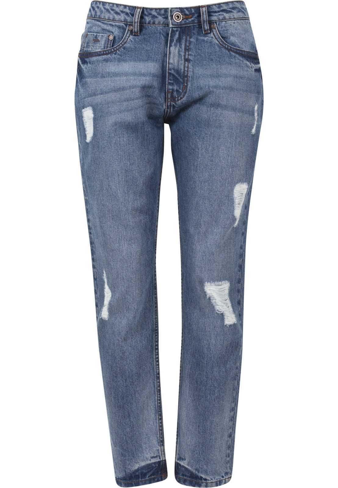 Urban Classics Kavbojke 'Boyfriend'  moder denim