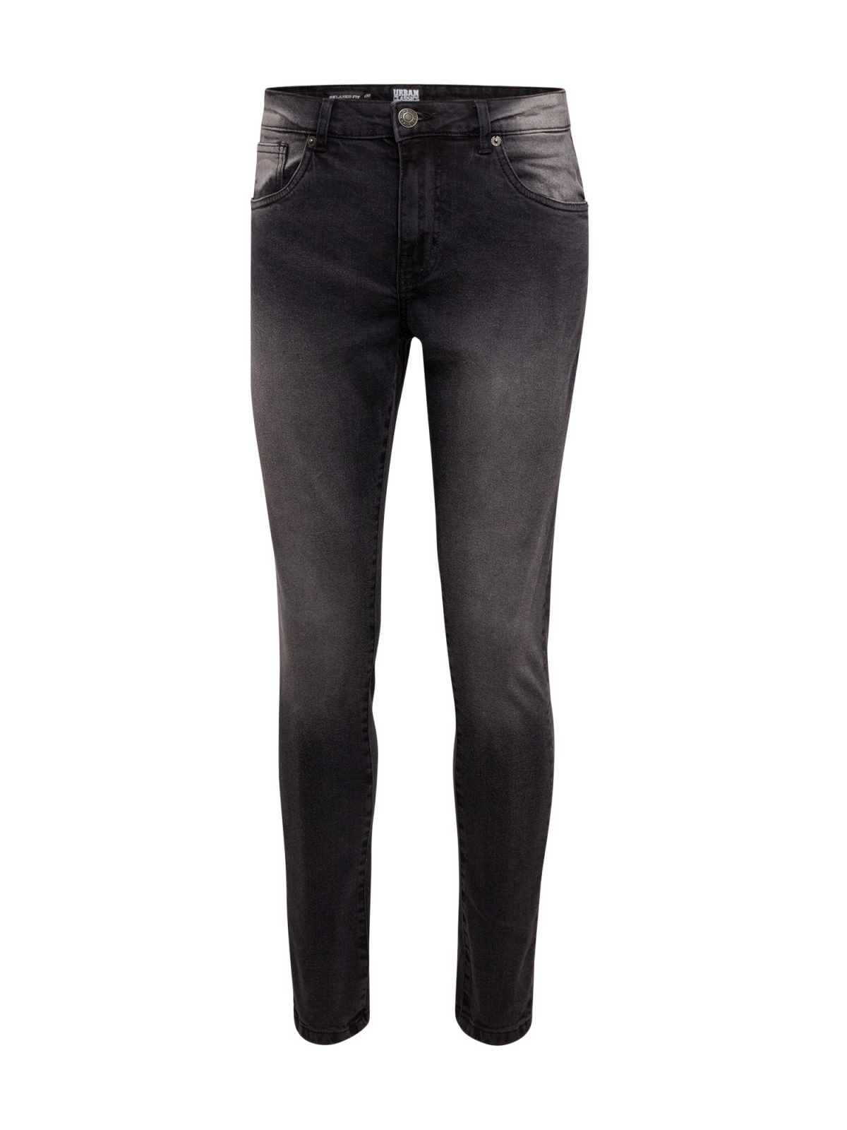 Urban Classics Kavbojke 'Relaxed Fit Jeans'  črn denim