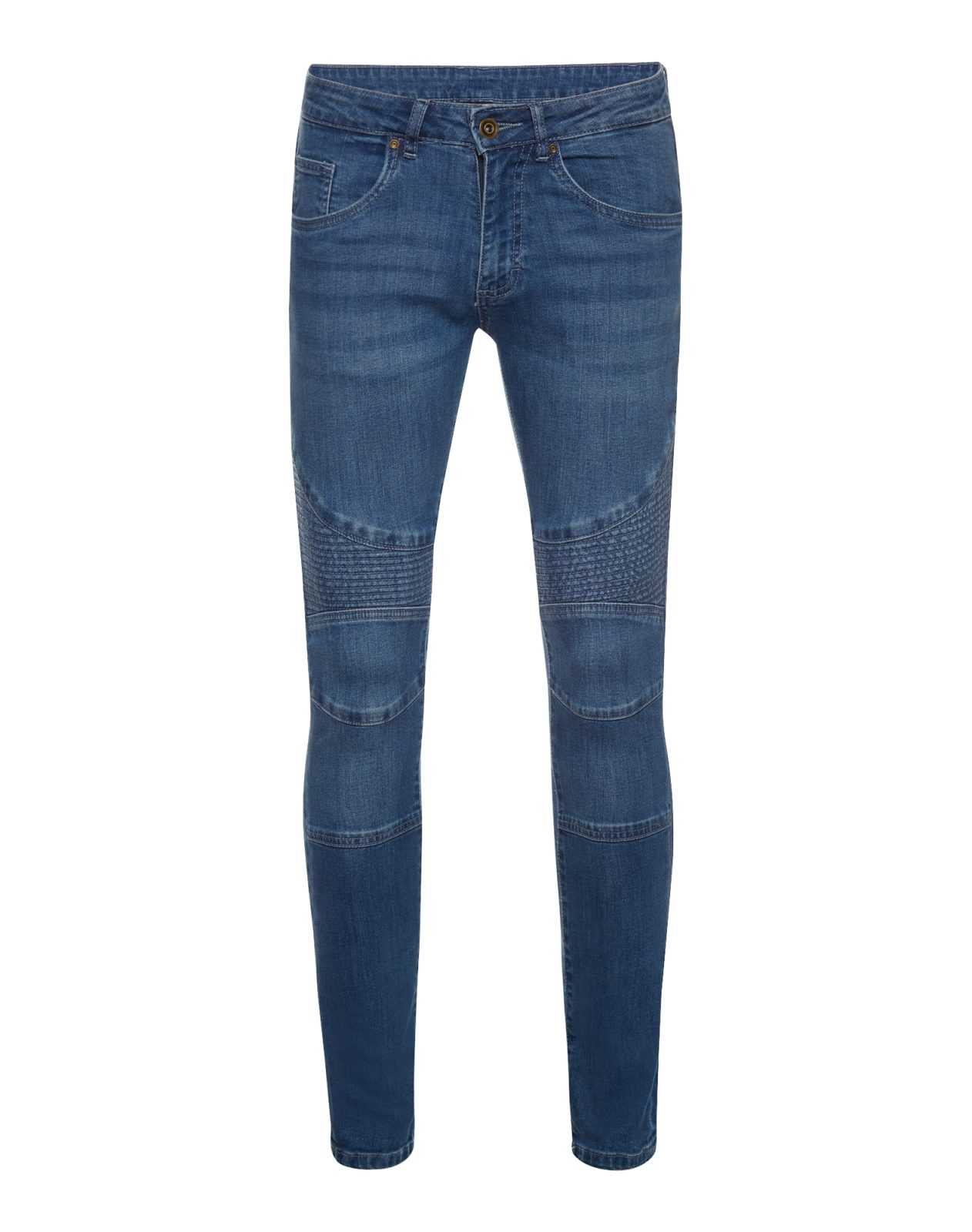 Urban Classics Kavbojke 'Slim Fit Biker'  moder denim