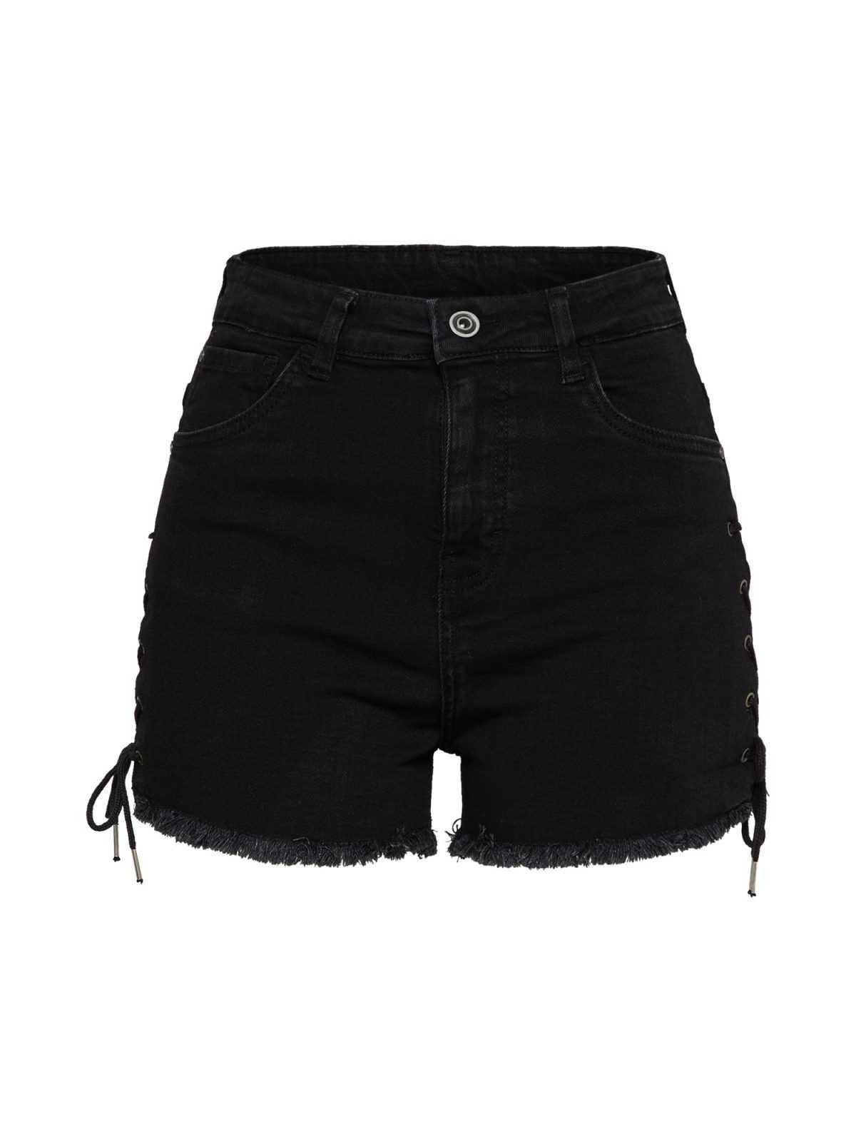 Urban Classics Kavbojke  črn denim