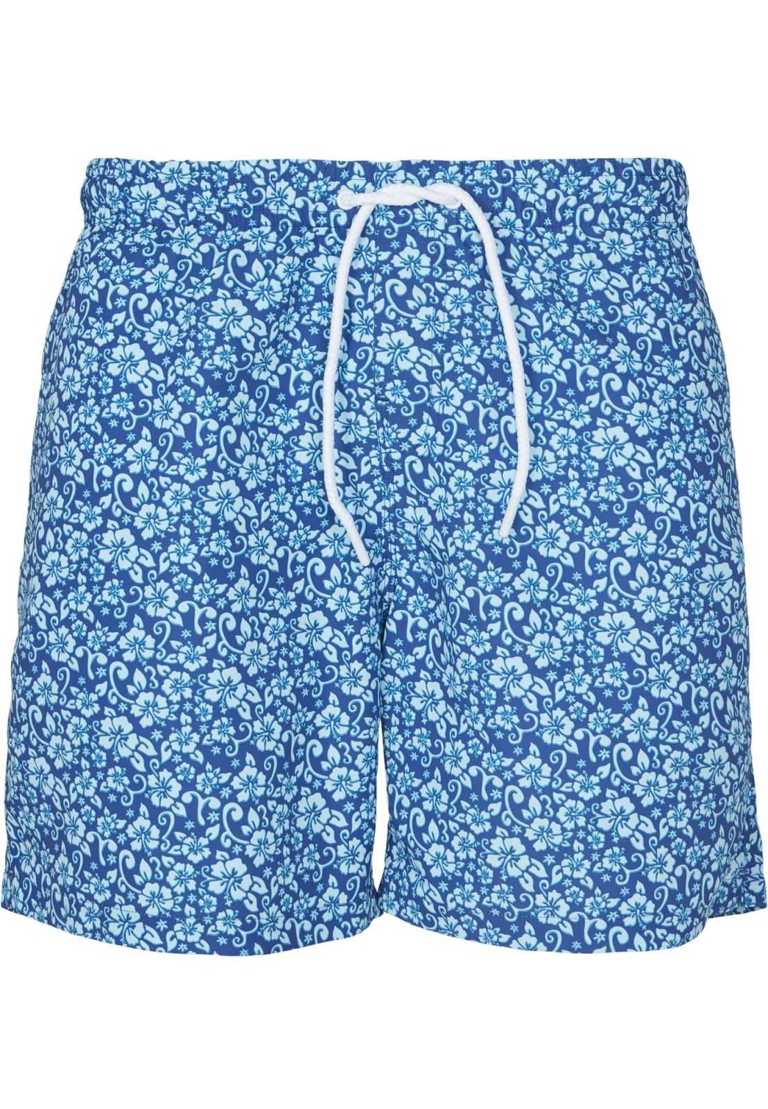 Urban Classics Kratke kopalne hlače  mornarska / bela