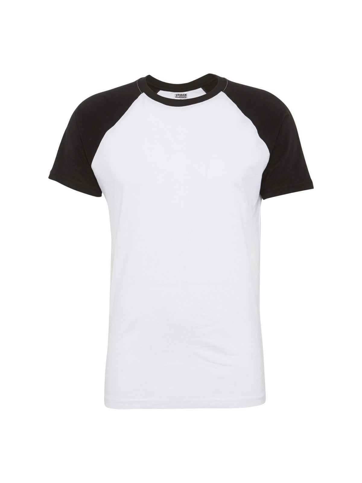 Urban Classics Majica  črna / bela