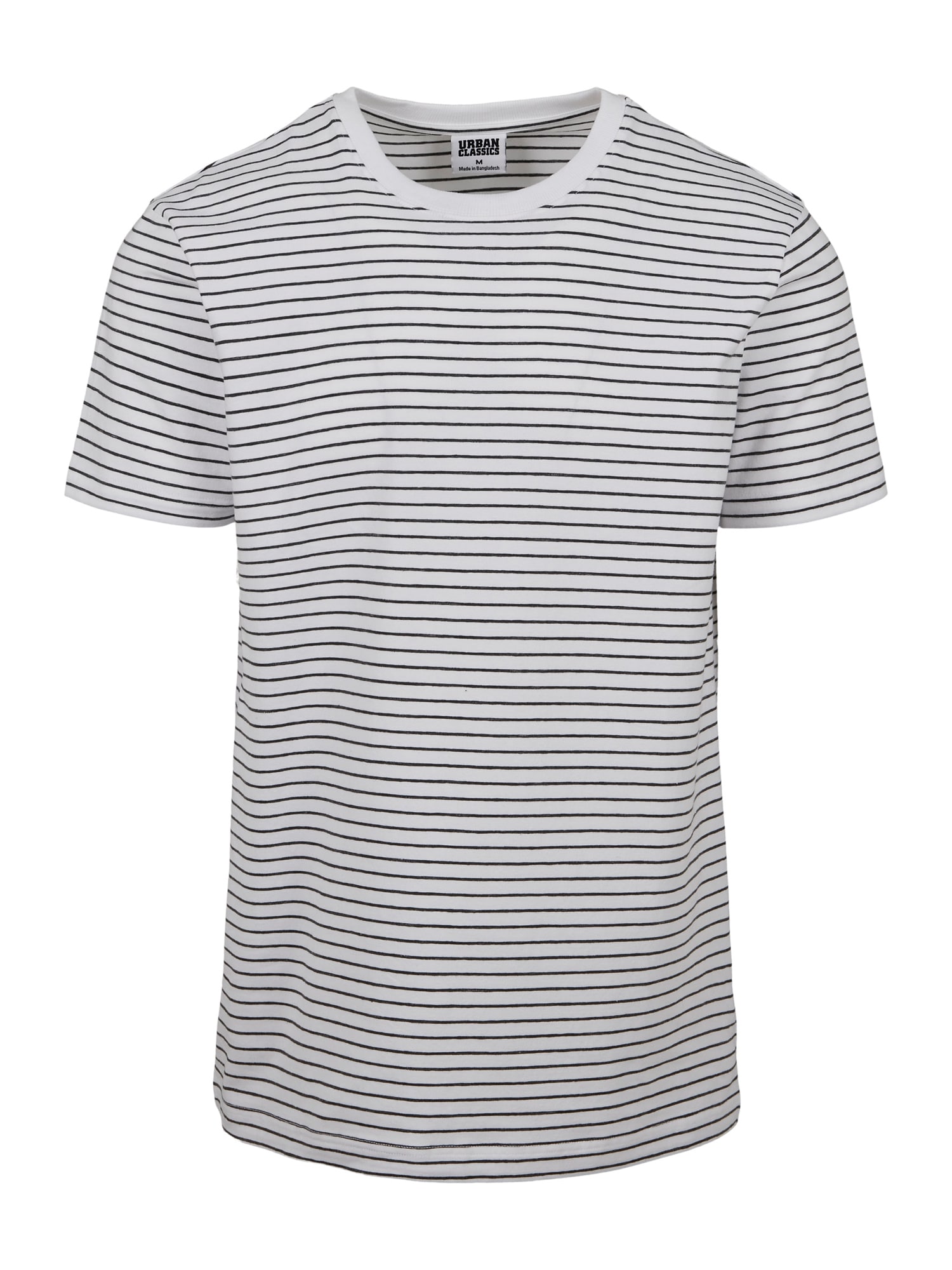 Urban Classics Majica  črna / bela