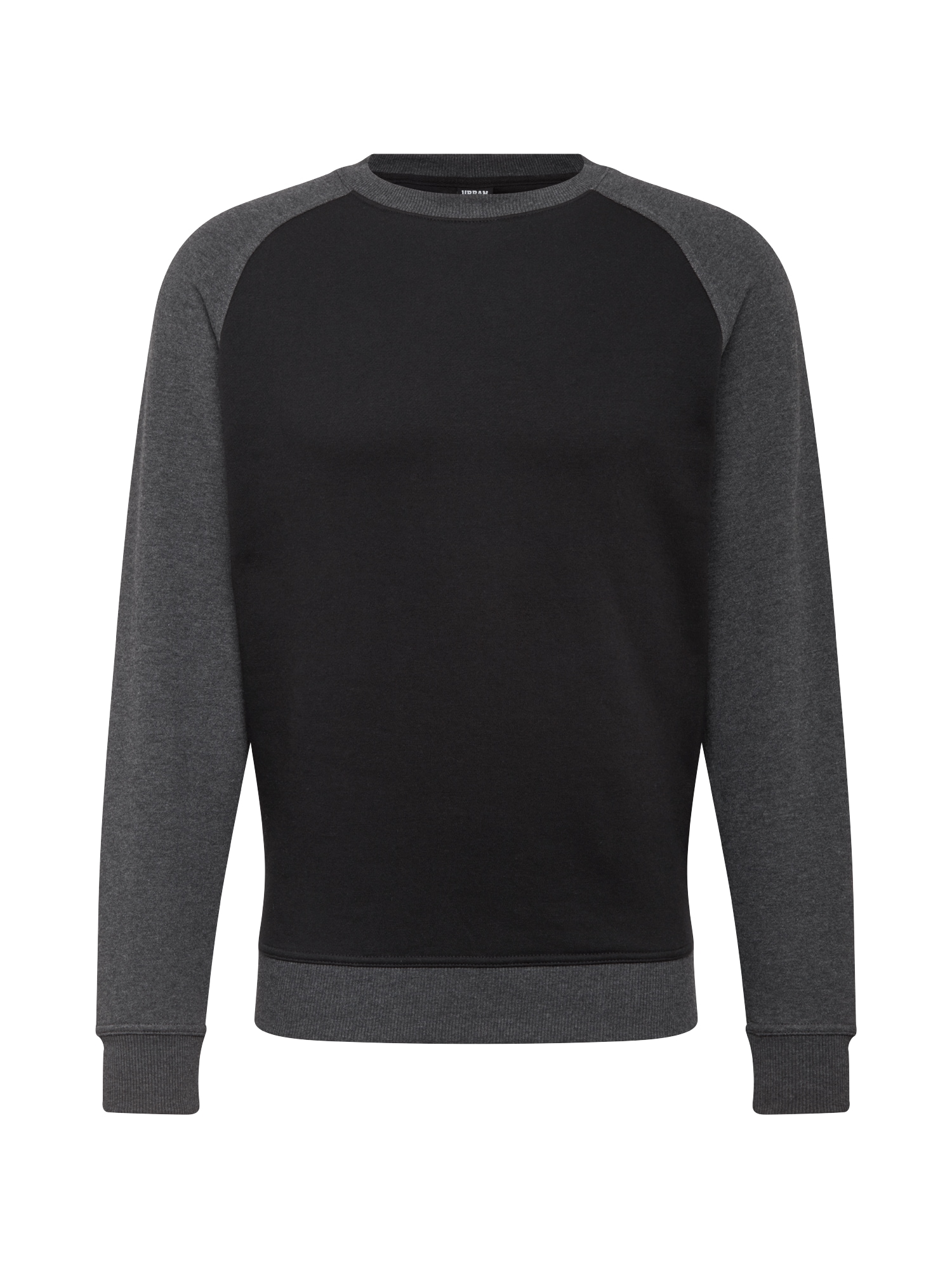 Urban Classics Majica  temno siva / črna
