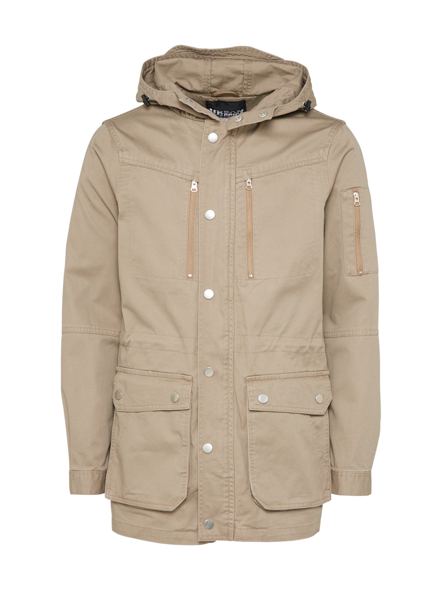 Urban Classics Prehodna jakna  kaki