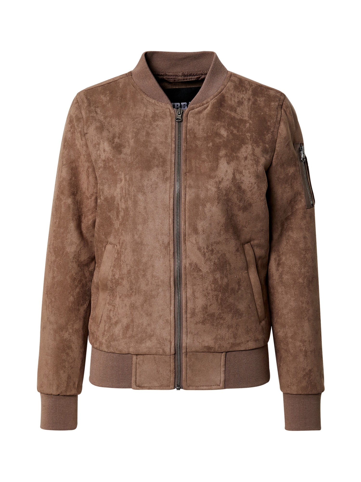 Urban Classics Prehodna jakna  pikčasto rjava