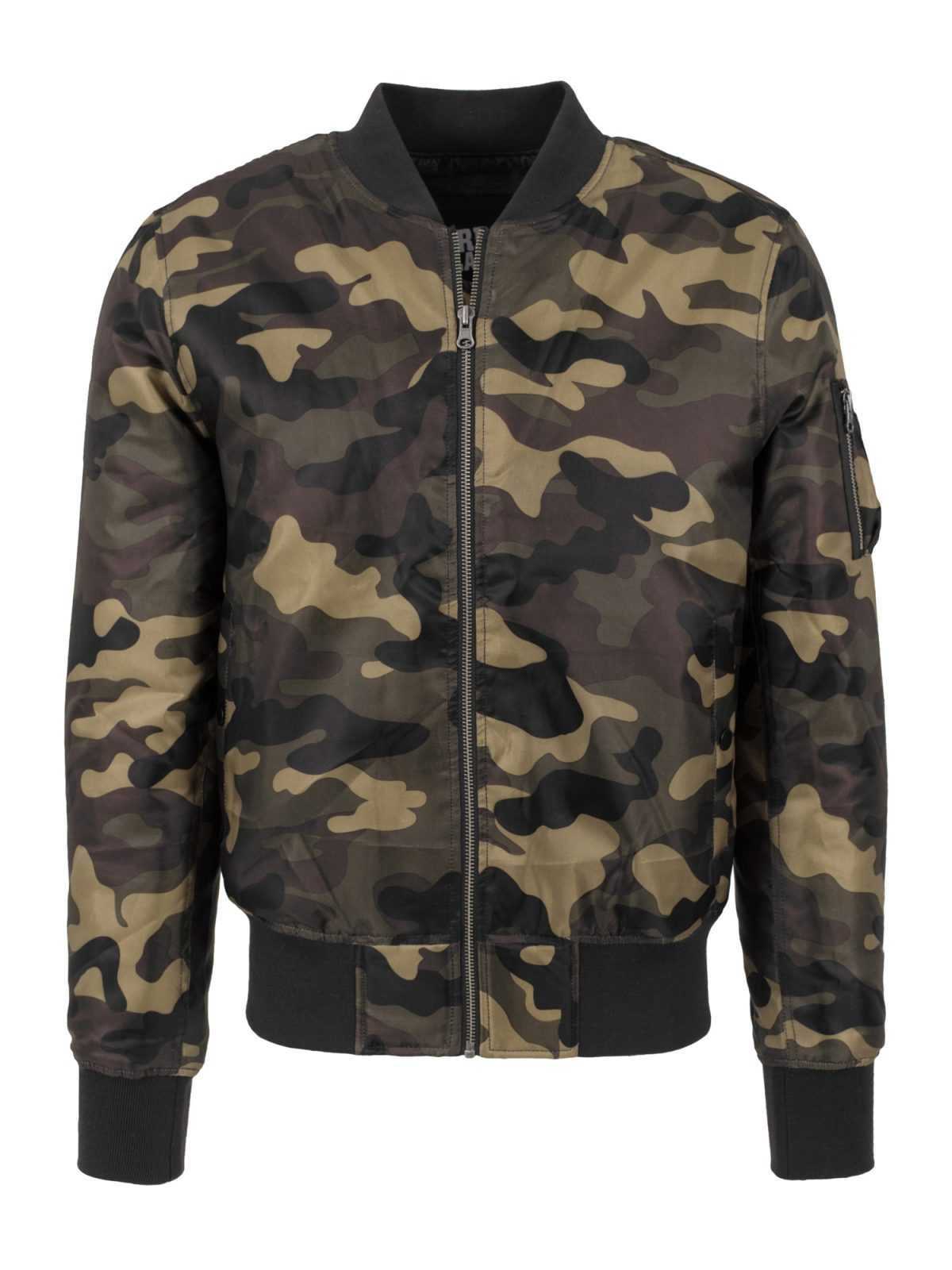 Urban Classics Prehodna jakna  rjava / temno siva / kaki
