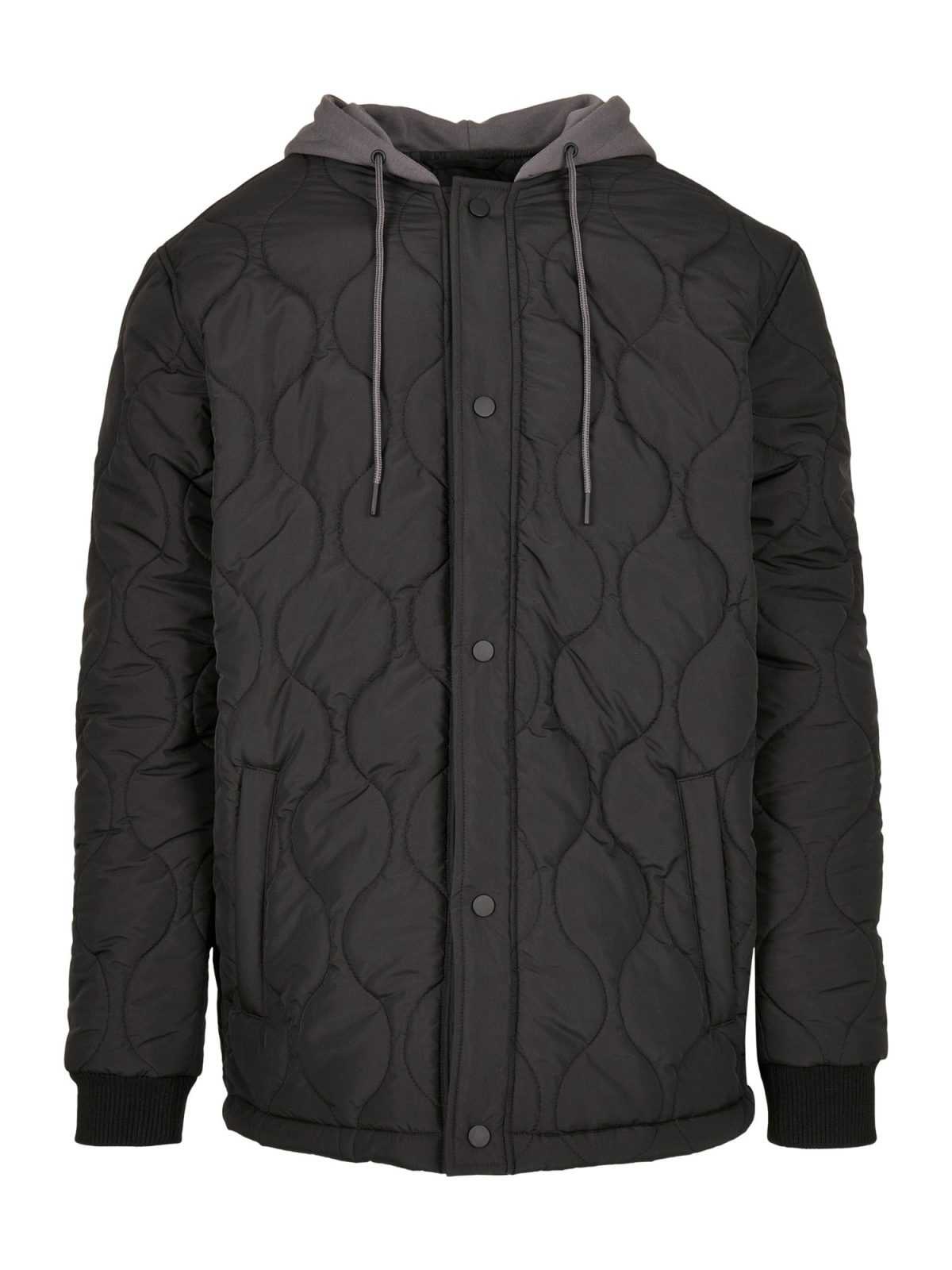 Urban Classics Prehodna jakna  siva / črna