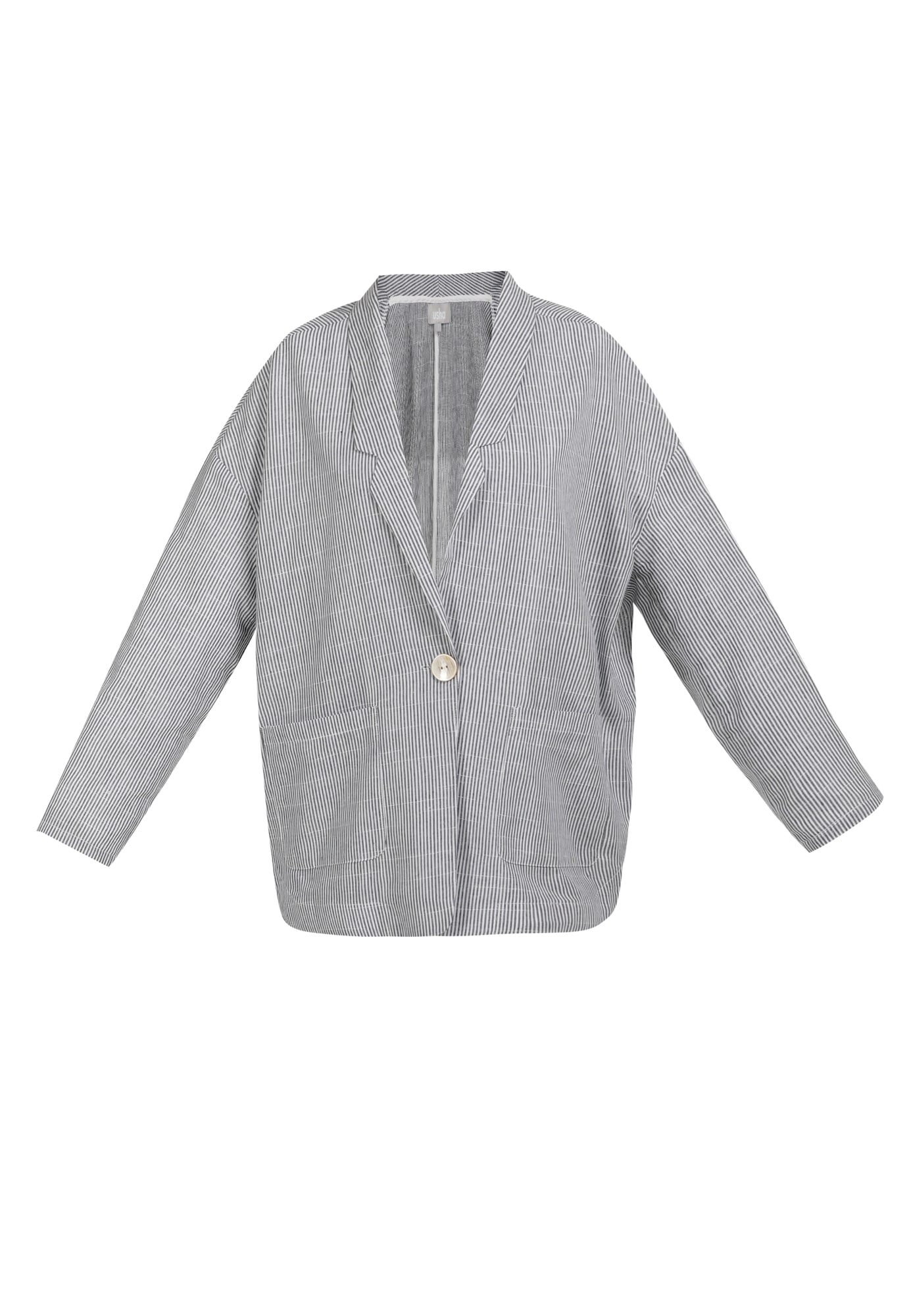 Usha Blazer  siva / bela