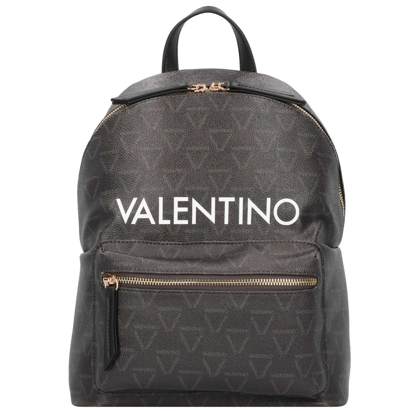 VALENTINO Nahrbtnik 'Liuto'  siva / antracit / bela