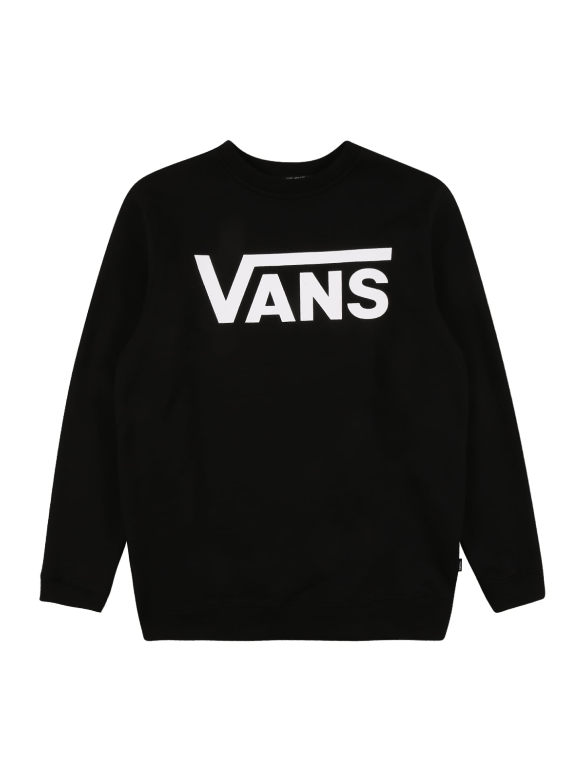 VANS Majica 'BY CLASSIC CREW'  črna / bela