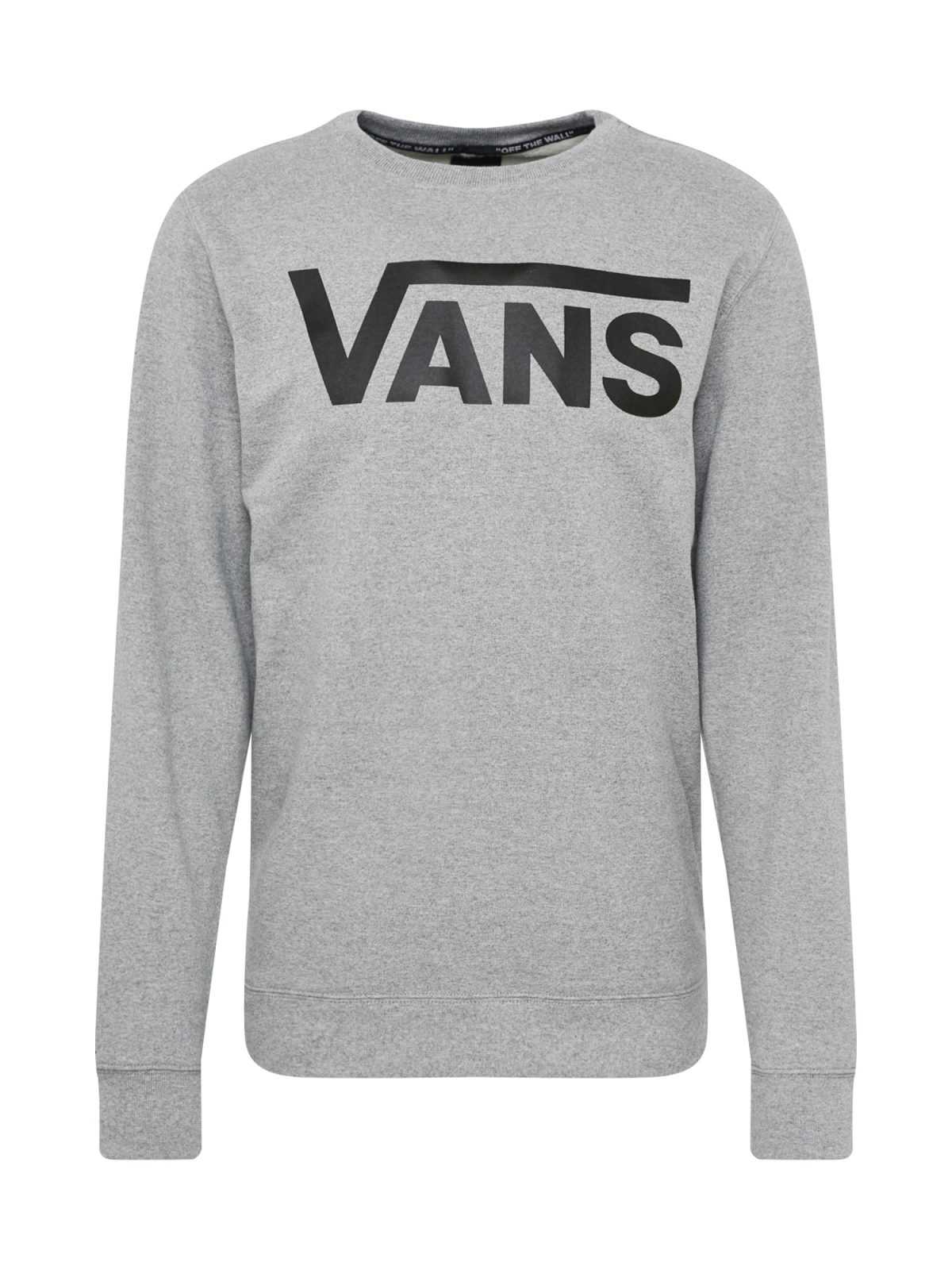 VANS Majica 'CLASSIC II'  siva / črna