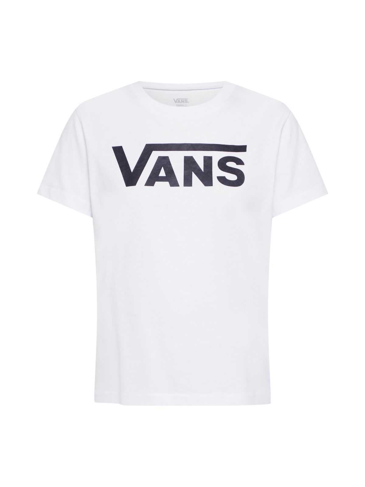 VANS Majica 'WM FLYING V CREW'  črna / bela