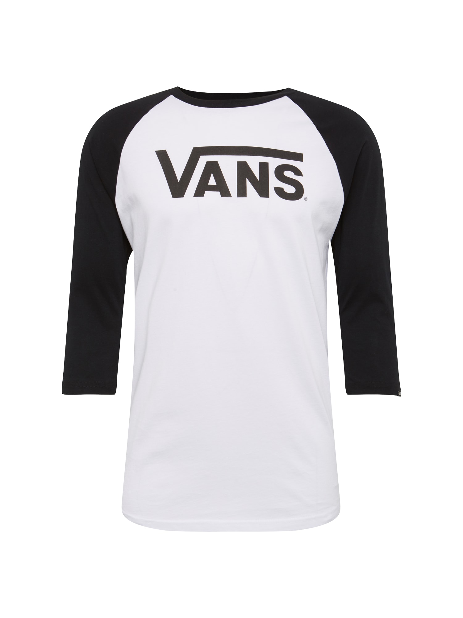 VANS Majica  črna / bela