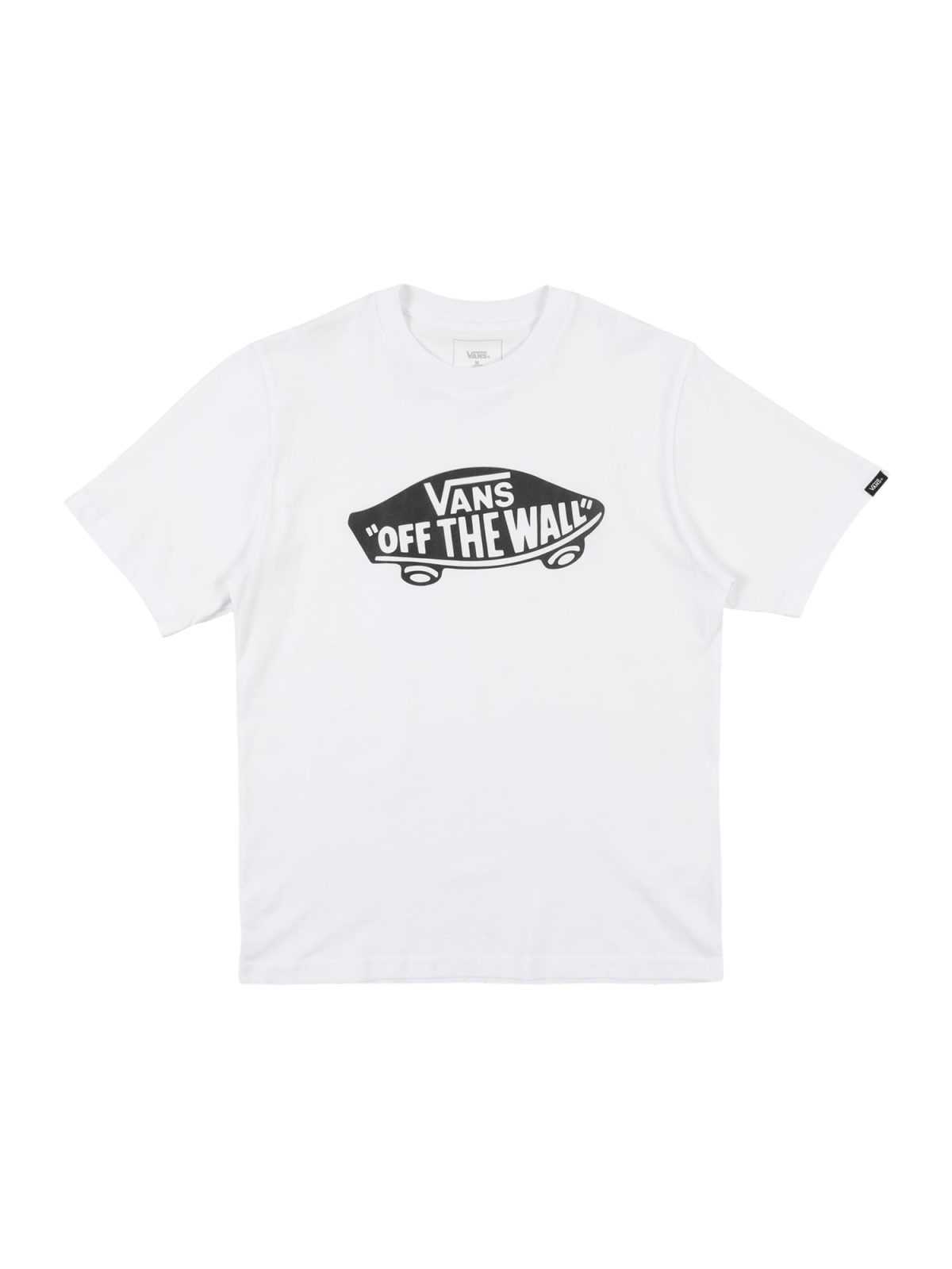 VANS Majica  črna / bela