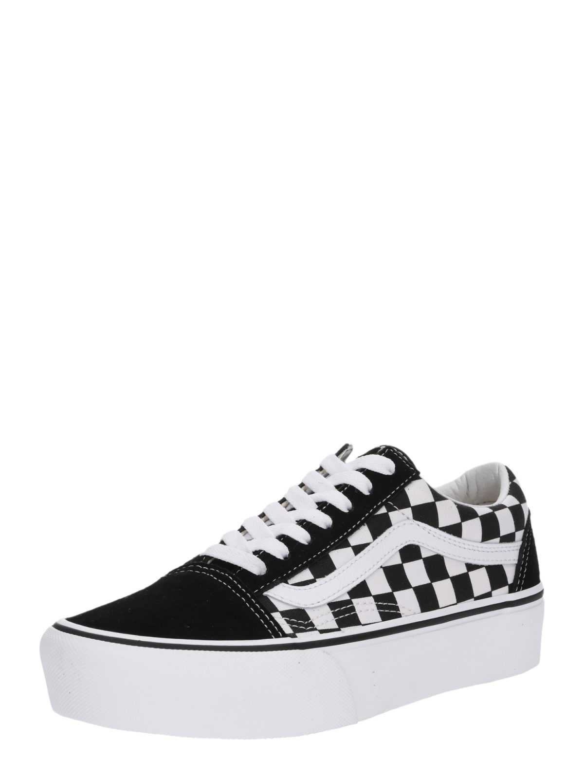 VANS Nizke superge 'Old Skool Platform'  črna / bela