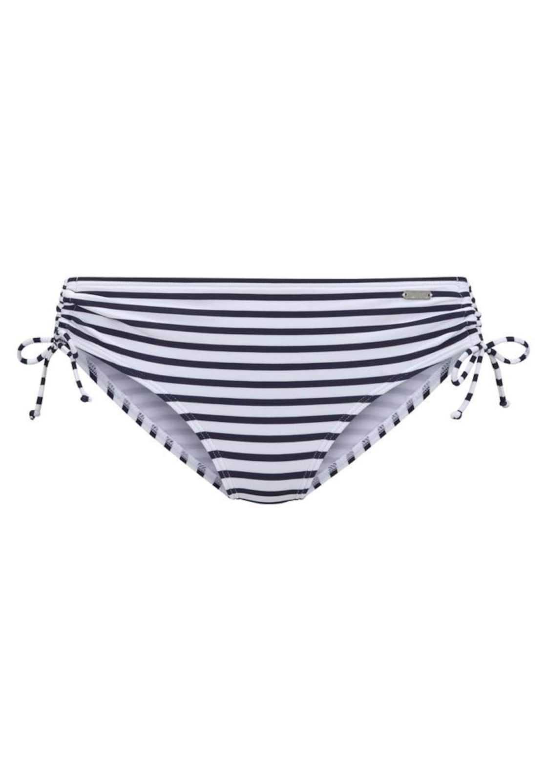 VENICE BEACH Bikini hlačke 'Summer'  mornarska / bela