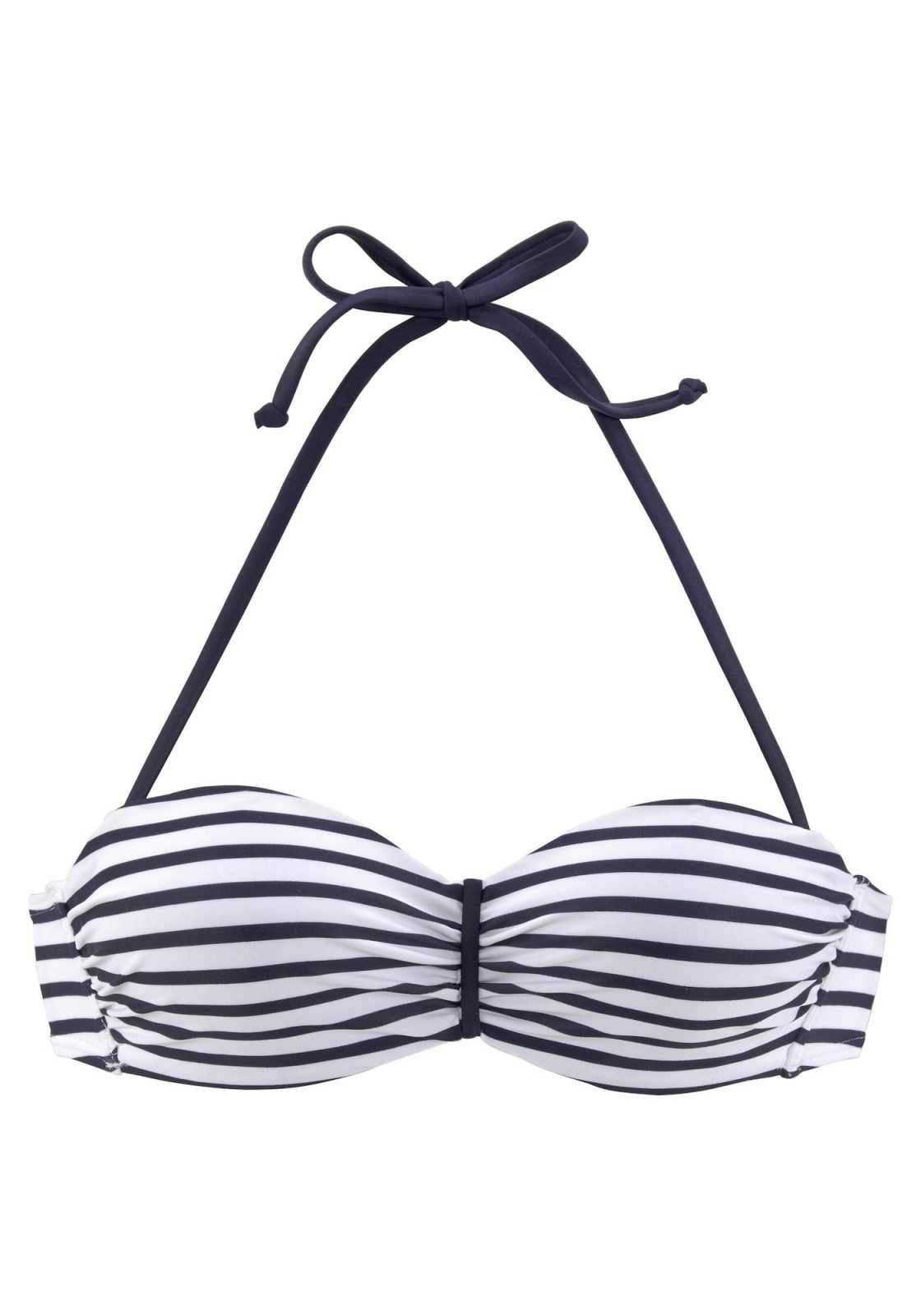 VENICE BEACH Bikini zgornji del 'Summer'  mornarska / bela