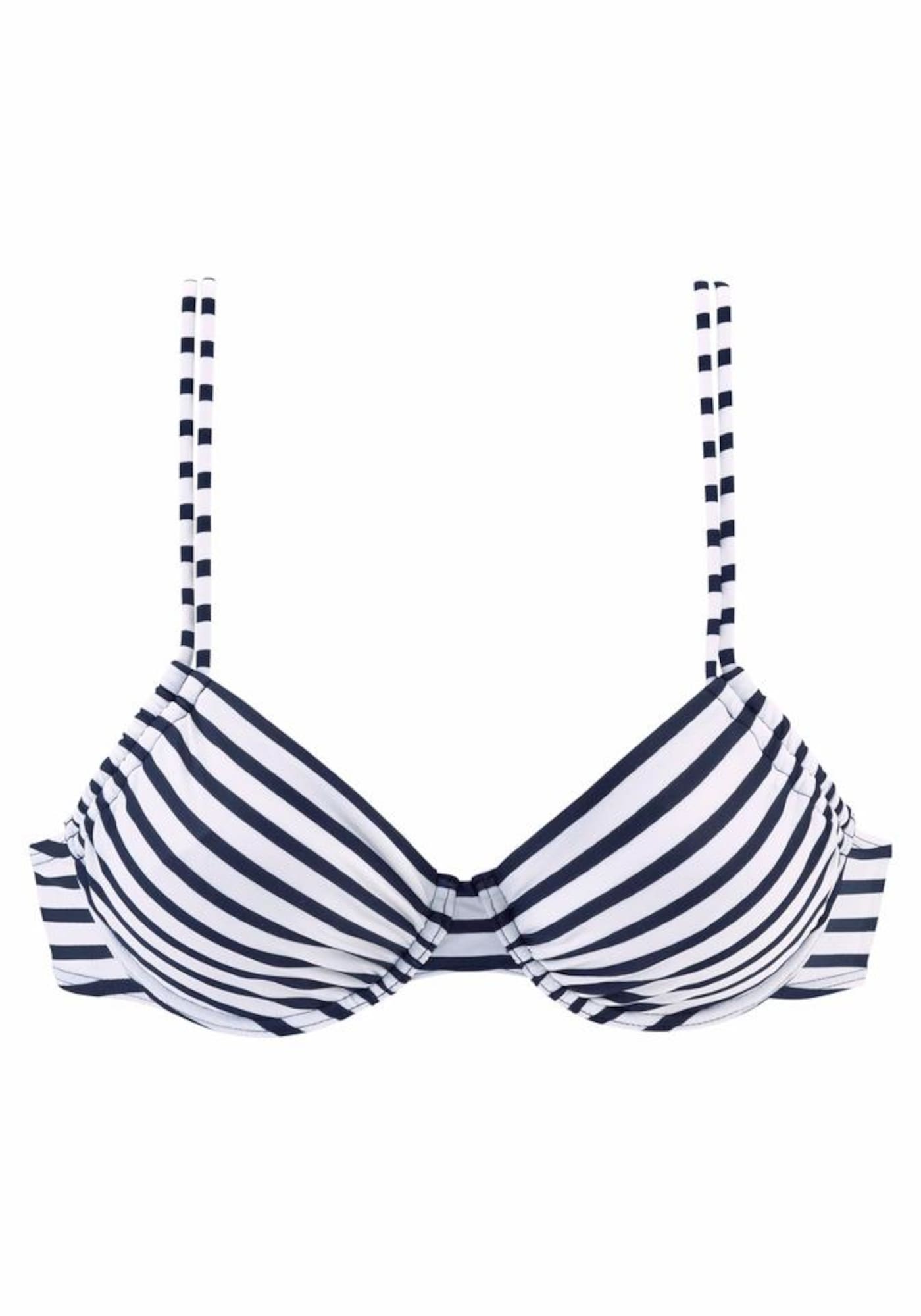 VENICE BEACH Bikini zgornji del 'Summer'  mornarska / bela