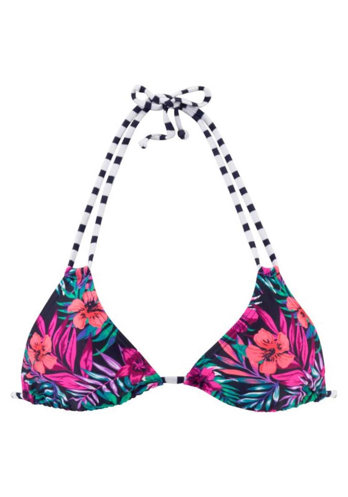 VENICE BEACH Bikini zgornji del 'Summer'  mornarska / mešane barve / roza