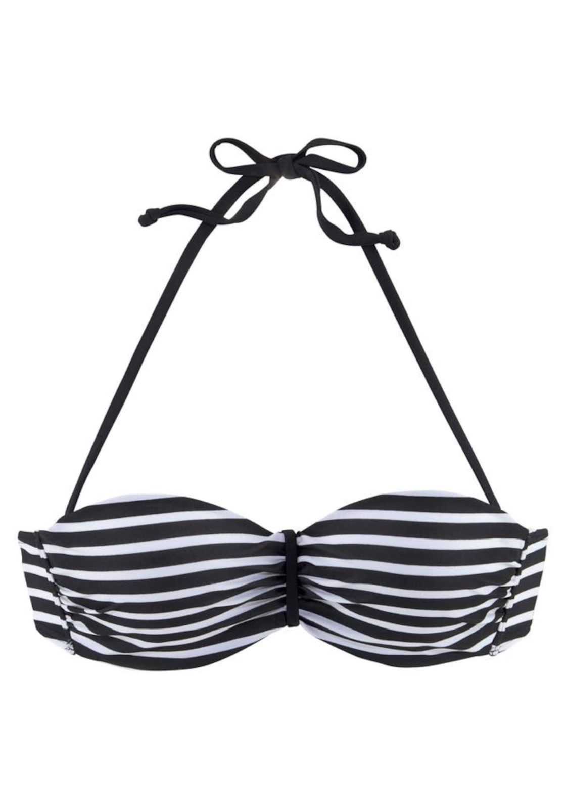 VENICE BEACH Bikini zgornji del  črna / bela