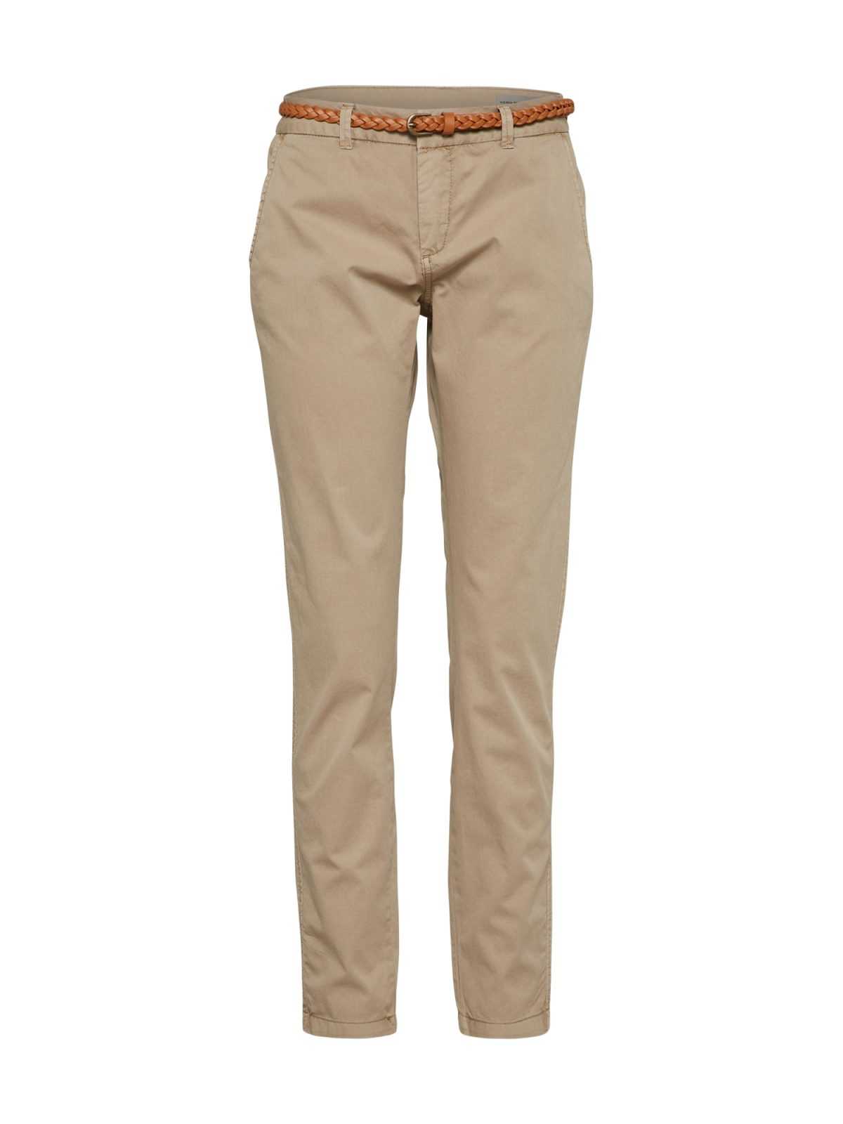 VERO MODA Hlače  svetlo bež