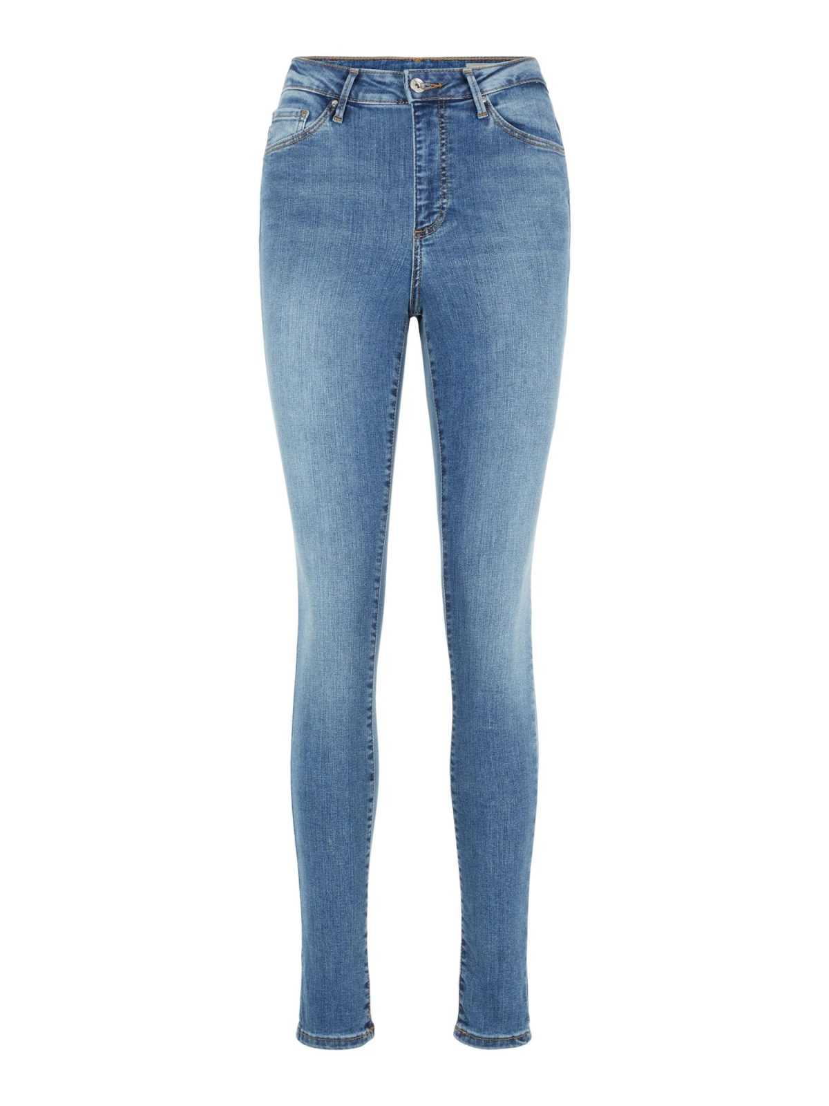 VERO MODA Kavbojke 'Sophia'  moder denim / rjava
